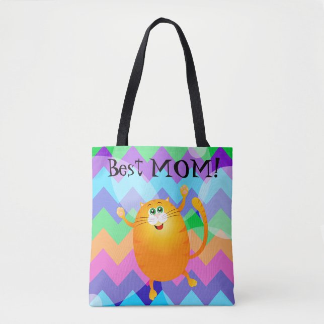 Best Mom! Tote Bag (Front)