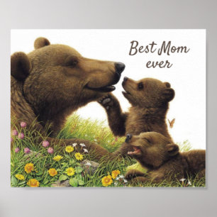 Best Mom vintage Poster