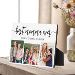 Best Momma Ever - Mother's Day Photo Collage Plaque<br><div class="desc">Celebrate your mom with the "Best Mom Ever" Mother's Day Photo Collage Plaque. This personalized plaque features a beautifully arranged collage of cherished photos, capturing special moments and memories. The heartfelt message "Best Mom Ever" adds a loving touch. Crafted from high-quality materials with a sleek finish, it's perfect for displaying...</div>