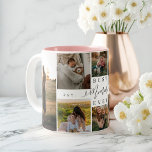 Best Momma Ever Script Mother's Day Photo Collage Two-Tone Coffee Mug<br><div class="desc">Send a beautiful personalized mother's day gift to your momma that she'll cherish. Special personalized mother's day family photo collage to display your special family photos and memories. Our design features a simple 8 photo collage grid design with "Best Momma Ever" designed in a beautiful handwritten black script style &...</div>
