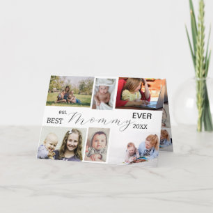 Best Mommy Ever – Mother’s Day 6-Photo Collage Card