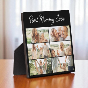 Best Mommy Ever Mother's Day 6 Photo Collage  Plaque