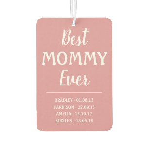 Best Mommy Ever Photo Collage Air Freshener