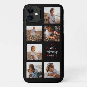 Best Mommy Ever Script Photo Collage Mother's Day iPhone 11 Case