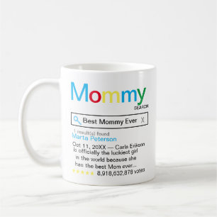 Best Mommy  Ever Search engine Result with message Coffee Mug