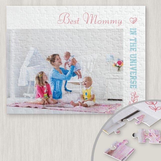 Best Mommy in the Universe - Custom Photo Jigsaw Puzzle (Creator Uploaded)