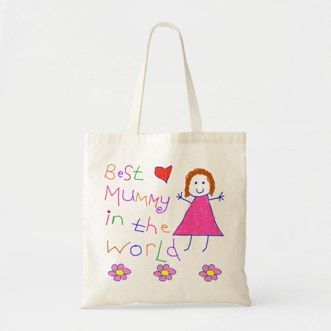 Best Mommy in World Tote Bag (Front)