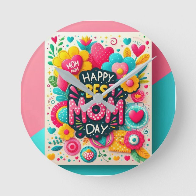 Best Mom's Clock  (Front)