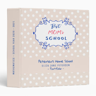 Best mom's school homeschool portfolio and planner binder