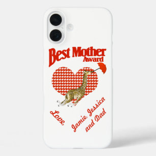 Best Mother Award Keepsake iPhone 16 Plus Case