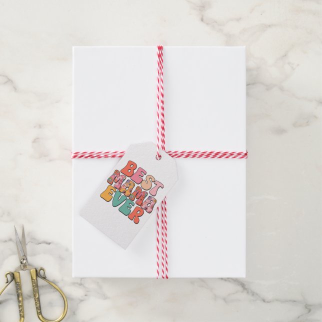 Best Mother Ever  Gift Tags (With Twine)