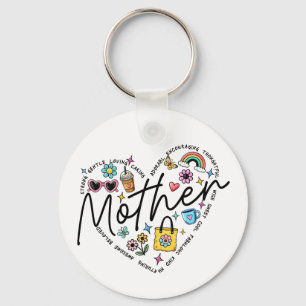 Best Mother Ever  Keychain