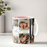 Best Mother Ever | Mother's Day 8 Photo Collage Two-Tone Coffee Mug<br><div class="desc">Send a beautiful personalized mother's day gift to your mom that she'll cherish. Special personalized mother's day family photo collage to display your special family photos and memories. Our design features a simple 8 photo collage grid design with "Best Mother Ever" designed in a beautiful handwritten black script style &...</div>
