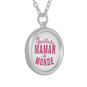 Best Mother of the World Necklace - Mother's Day (Front Left)