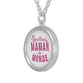 Best Mother of the World Necklace - Mother's Day (Front Right)