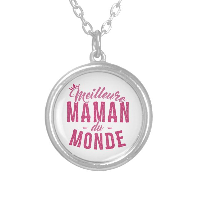 Best Mother of the World Necklace - Mother's Day (Front)