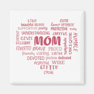 Best Mother qualities and mom characteristics Invi Magnet