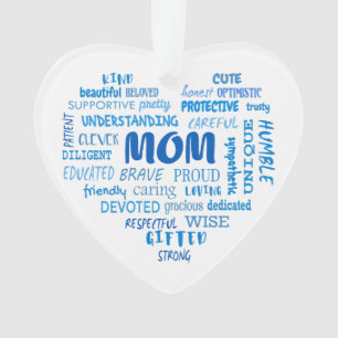 Best Mother qualities and mom characteristics Invi Ornament