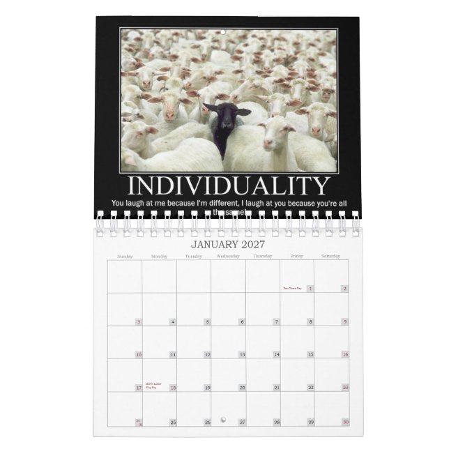Best Motivational Calendar Ever 2020 (Jan 2027)
