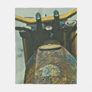Best motorcycle gifts fleece blanket