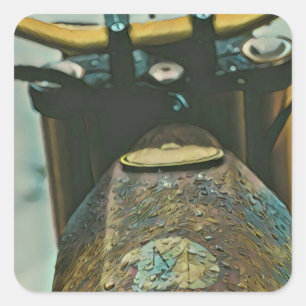 Best motorcycle gifts square sticker