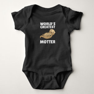 Best Motter Otter Game For Mama Sweet Animals Baby Bodysuit