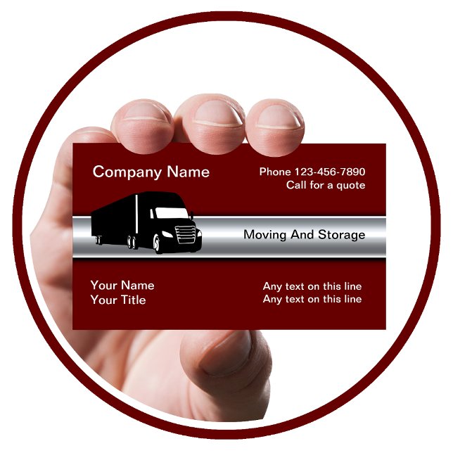 Best Moving And Storage Business Cards Template (Creator Uploaded)