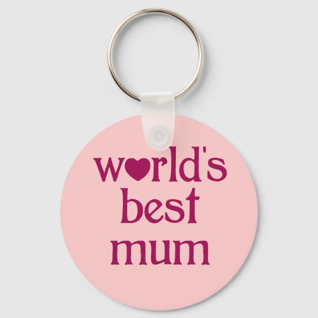 Best Mum Keychain (Front)