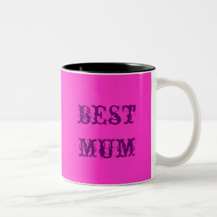 best mum Two-Tone coffee mug