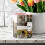 Best Mummy Ever | Mother's Day 8 Photo Collage Two-Tone Coffee Mug<br><div class="desc">Send a beautiful personalized mother's day gift to your mum that she'll cherish. Special personalized mother's day family photo collage to display your special family photos and memories. Our design features a simple 8 photo collage grid design with "Best Mummy Ever" designed in a beautiful handwritten black script style &...</div>