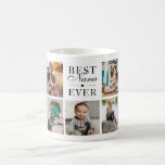 Best Nana Ever Custom Photo Coffee Mug<br><div class="desc">The perfect gift for your grandma - personalized photo collage mug.</div>