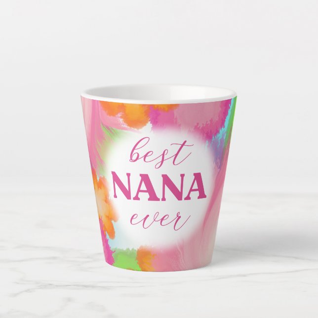 Best Nana Ever Design-25972 Latte Mug (Front)