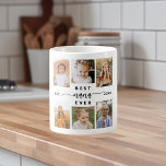 Best NaNa Ever - Grandchildren Photo Collage Coffee Mug<br><div class="desc">Celebrate the "Best NaNa Ever" with this personalized Grandchildren Photo Collage Coffee Mug. This thoughtful gift showcases a beautifully arranged collage of cherished photos capturing special moments, complemented by a heartfelt message. Crafted from high-quality ceramic, it is both microwave and dishwasher safe for convenience and durability. This meaningful keepsake is...</div>