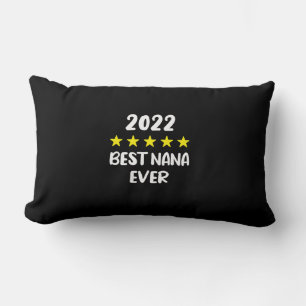 Best Nana Ever Mothers Day 2022 5 Star Rating Lumbar Pillow
