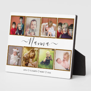 Best Nana Ever Photo Collage Plaque