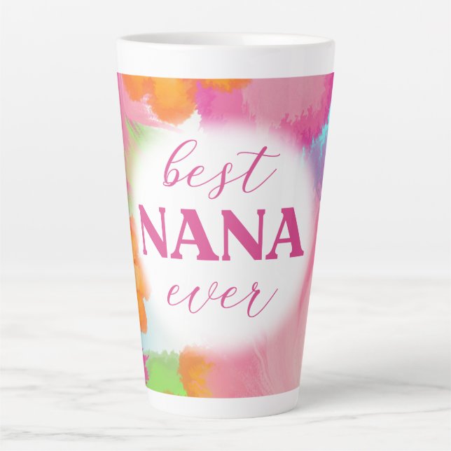 Best Nana Ever Sublimation-25972 Latte Mug (Front)