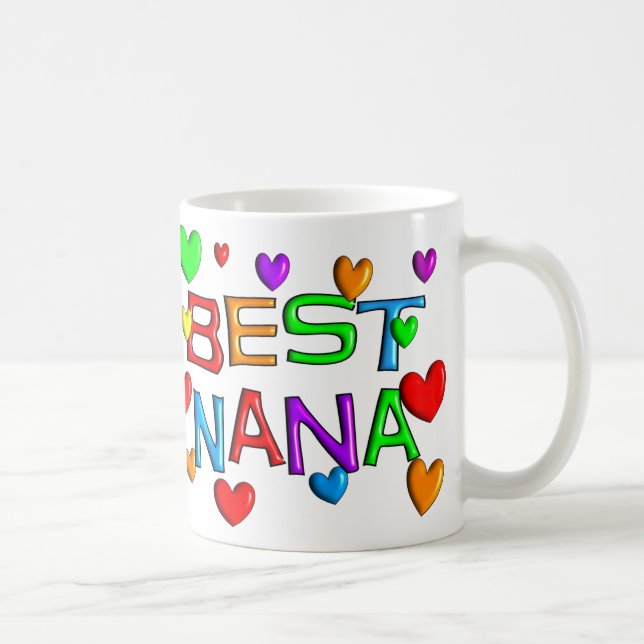Best Nana T-Shirts & Gifts Coffee Mug (Right)