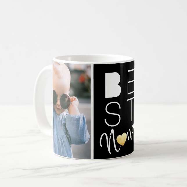 Best Nana Two Photo Mug (Front Left)