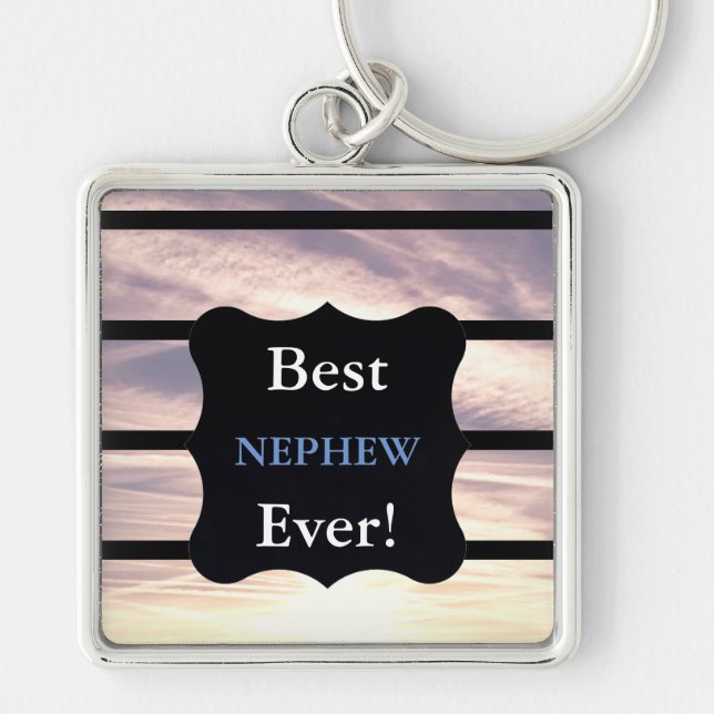 Best Nephew Ever design Keychain (Front)