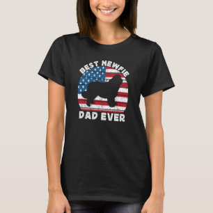 Best Newfie Dad For Men Newfy Newfoundland Dog Ame T-Shirt