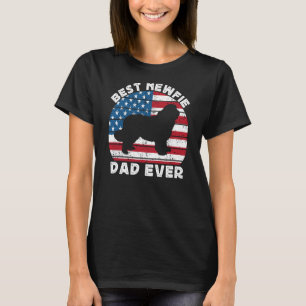 Best Newfie Dad For Men Newfy Newfoundland Dog Ame T-Shirt