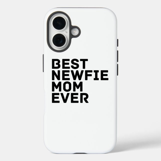 Best Newfie Mom Ever - Newfoundland Dog Case-Mate iPhone Case (Back)