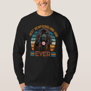Best Newfoundland Dad Ever Dog Father's Day Tee