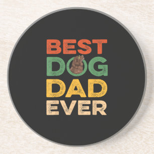 Best newfoundland dog dad ever gifts coaster