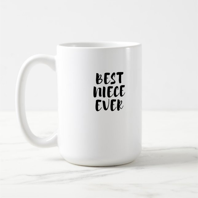 Best niece ever coffee mug (Left)