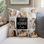 Best NONNA Ever Custom Throw Pillow<br><div class="desc">Customize this photo gift and give it to someone very special!</div>