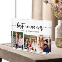 Best Nonna Ever - Grandchildren Photo Collage