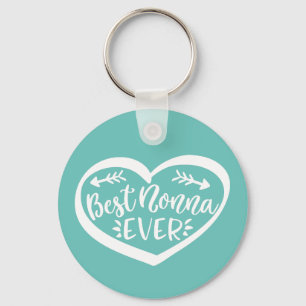 Best Nonna Ever Keychain