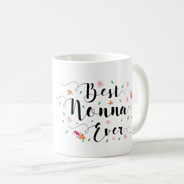 Best Nonna Ever Mug (Front Right)
