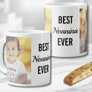 Best Nonnina Ever Custom Photos Mug